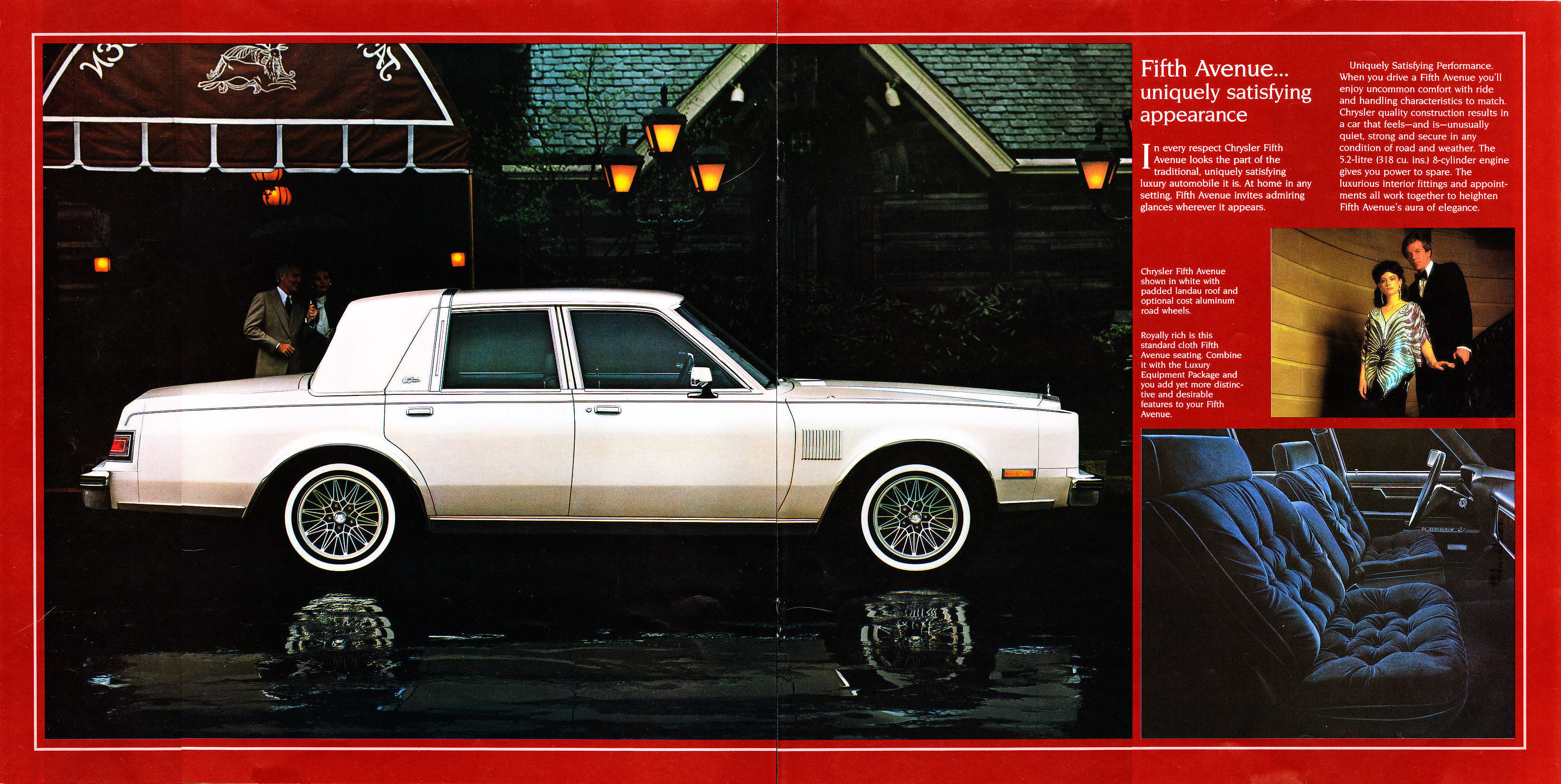1985 Chrysler 5th Avenue Canadian Brochure Page 4